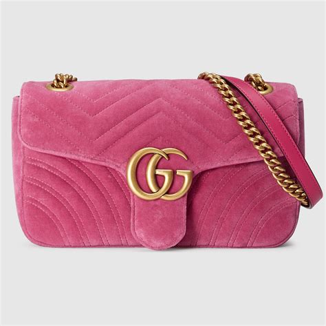 velvet gucci inspired bag|gucci velvet bag fuchsia.